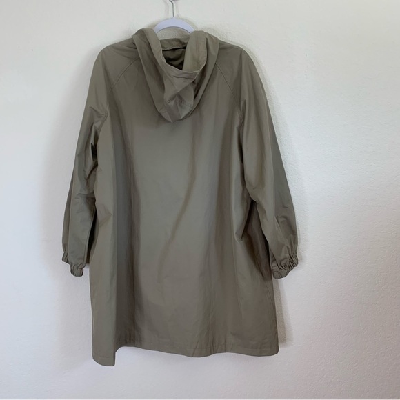 Zara womens water repellant hooded parka jacket XXL NEW - Picture 10 of 11
